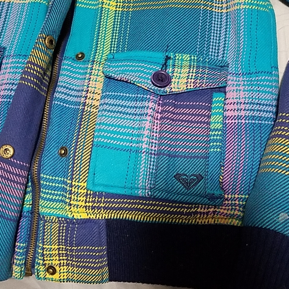 Roxy Plaid Jacket - Picture 6 of 7
